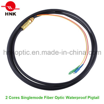 Outdoor Duplex Fiber Optic Waterproof Pigtail